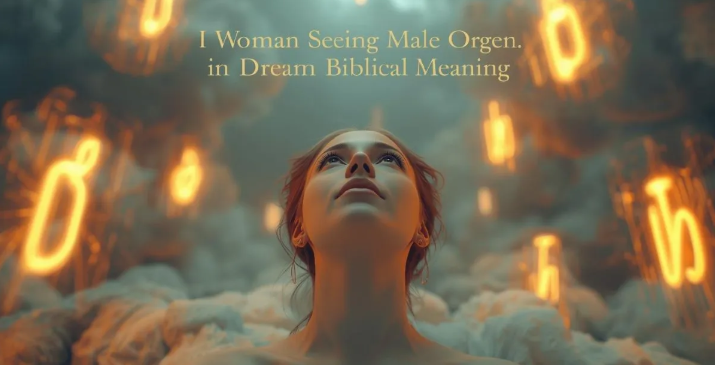 woman seeing male organ in dream
