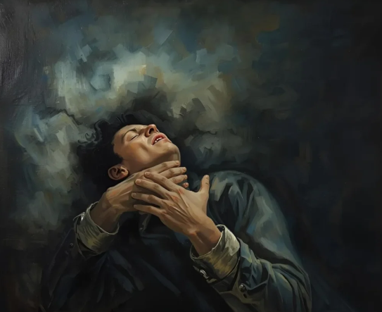 spiritual meaning of being strangled in a dream