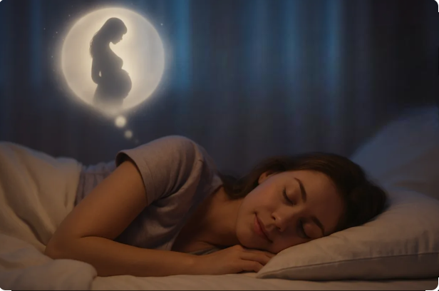 biblical meaning of positive pregnancy test in dream