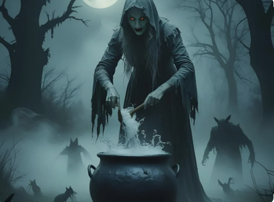 biblical meaning of a witch in a dream