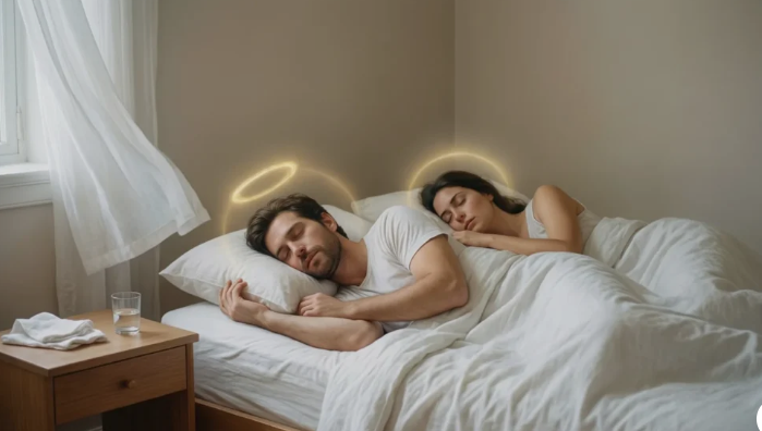 sleeping with a woman in a dream meaning