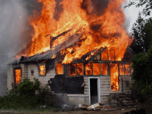 burning house dream meaning