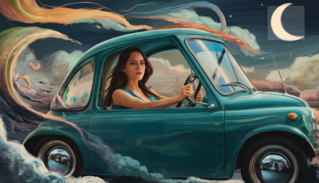 woman driving car in dream meaning