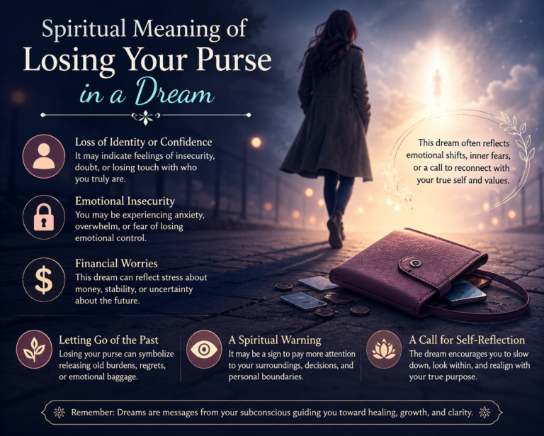 Spiritual Meaning of Losing Your Purse in a Dream